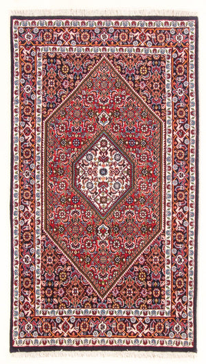 Tapis persan - Bidjar - 138 x 83 cm - rouge