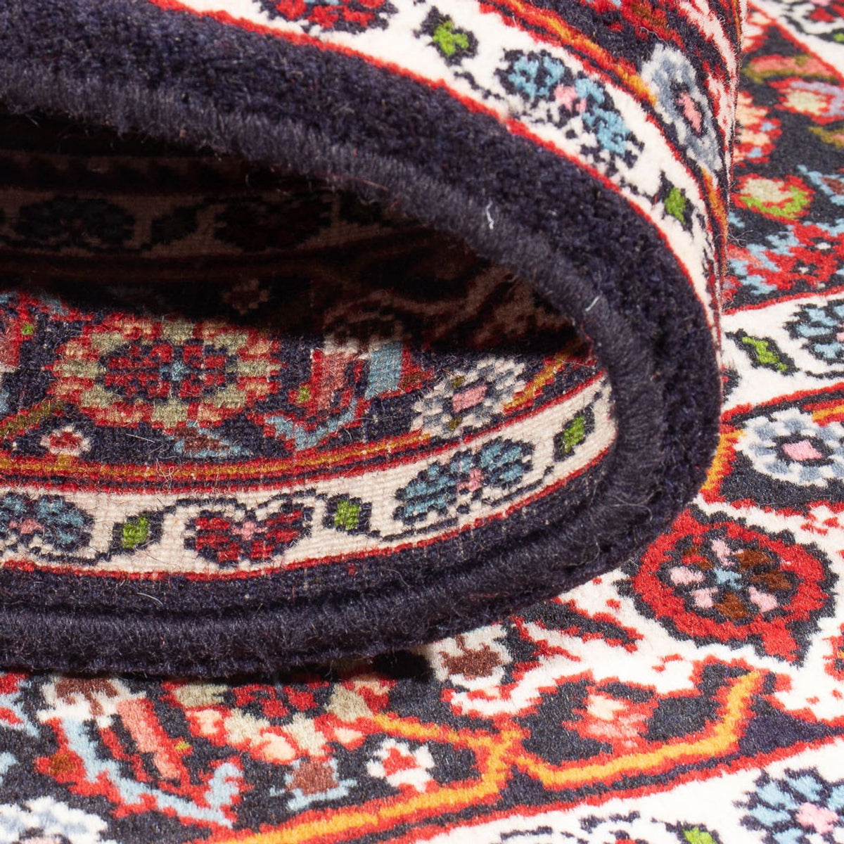 Tapis persan - Bidjar - 138 x 83 cm - rouge