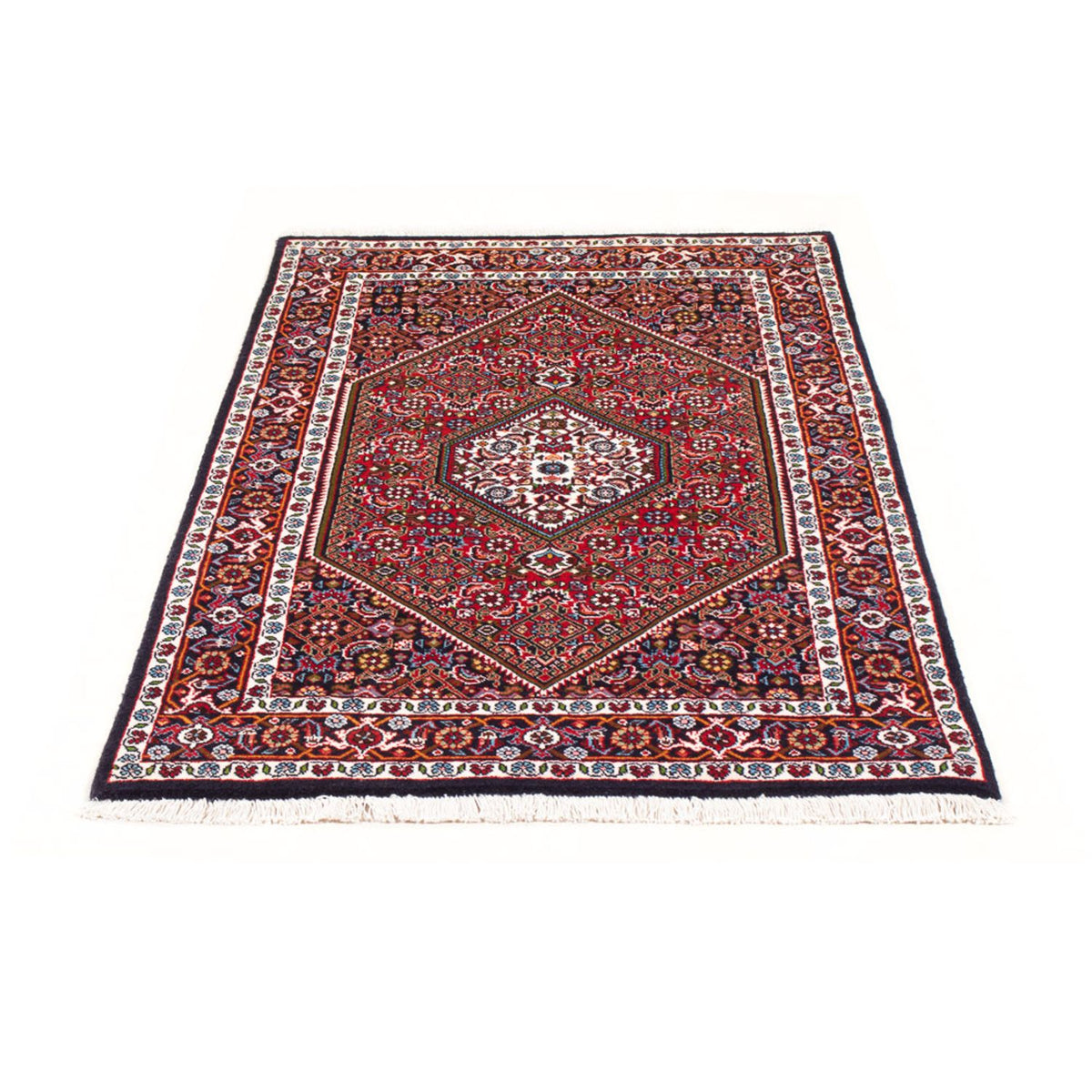Tapis persan - Bidjar - 138 x 83 cm - rouge