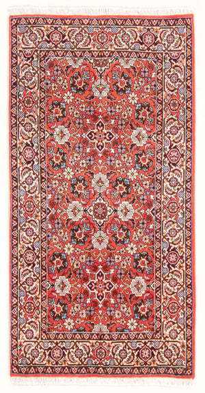 Tapis persan - Bidjar - 150 x 84 cm - rouge
