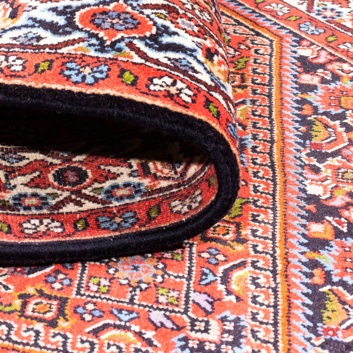 Tapis persan - Bidjar - 146 x 83 cm - rouge