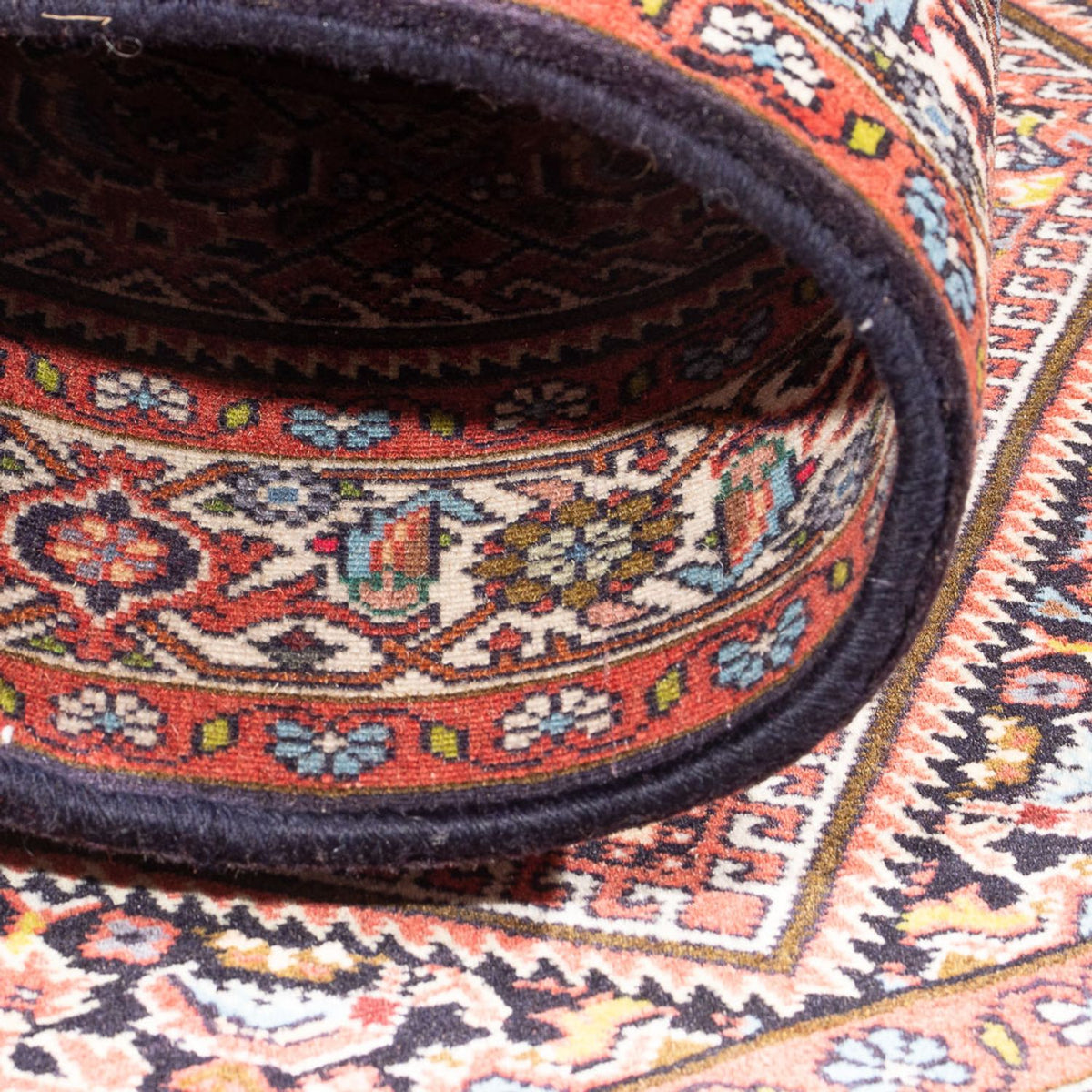 Tapis persan - Bidjar - 144 x 83 cm - rouge