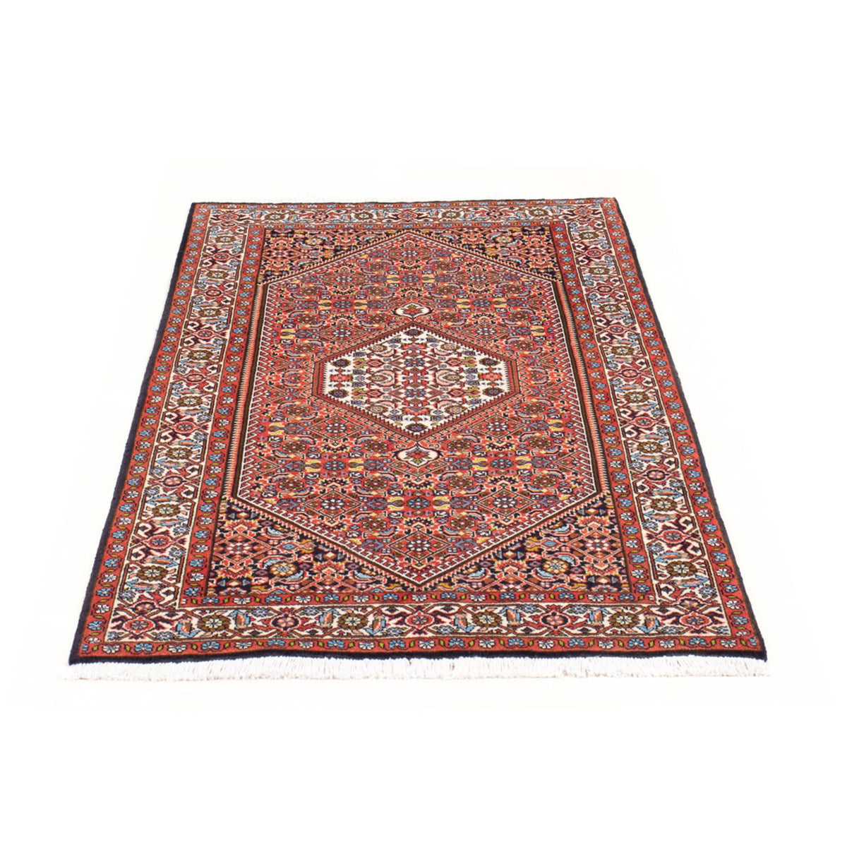 Tapis persan - Bidjar - 144 x 83 cm - rouge