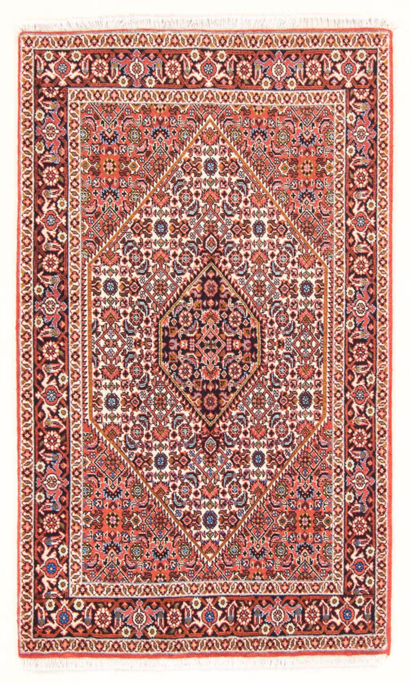 Tapis persan - Bidjar - 137 x 85 cm - rouge