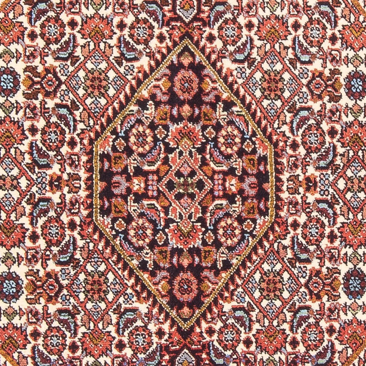 Tapis persan - Bidjar - 137 x 85 cm - rouge