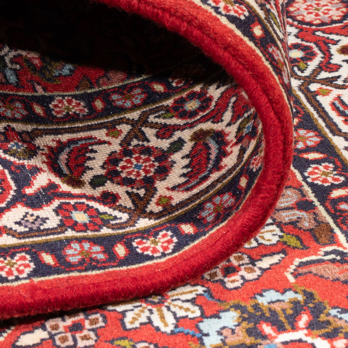 Tapis persan - Bidjar - 143 x 82 cm - rouge