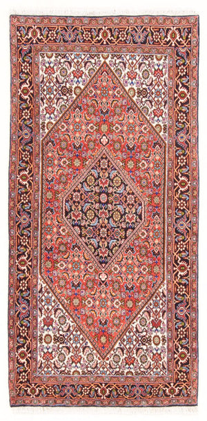 Tapis persan - Bidjar - 165 x 84 cm - rouge