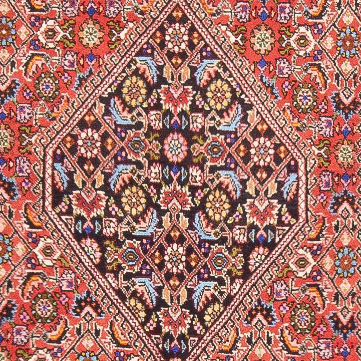 Tapis persan - Bidjar - 165 x 84 cm - rouge