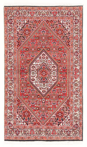 Tapis persan - Bidjar - 138 x 83 cm - rouge