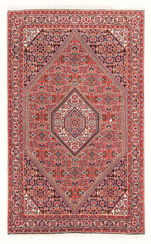 Tapis persan - Bidjar - 142 x 84 cm - rouge