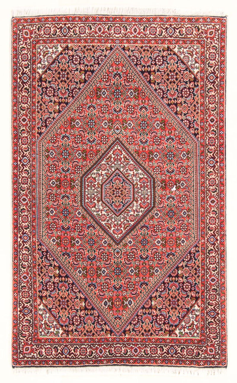 Tapis persan - Bidjar - 142 x 84 cm - rouge