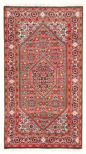 Tapis persan - Bidjar - 142 x 82 cm - rouge