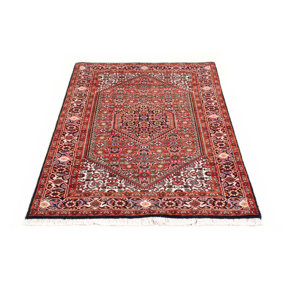 Tapis persan - Bidjar - 142 x 82 cm - rouge