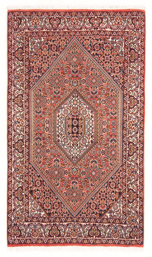 Tapis persan - Bidjar - 132 x 84 cm - rouge