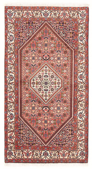 Tapis persan - Bidjar - 140 x 95 cm - rouge