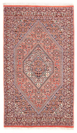 Tapis persan - Bidjar - 140 x 87 cm - rouge