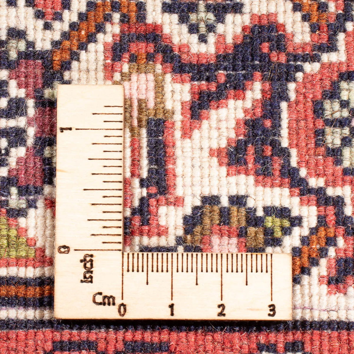 Tapis persan - Bidjar - 142 x 84 cm - rouge