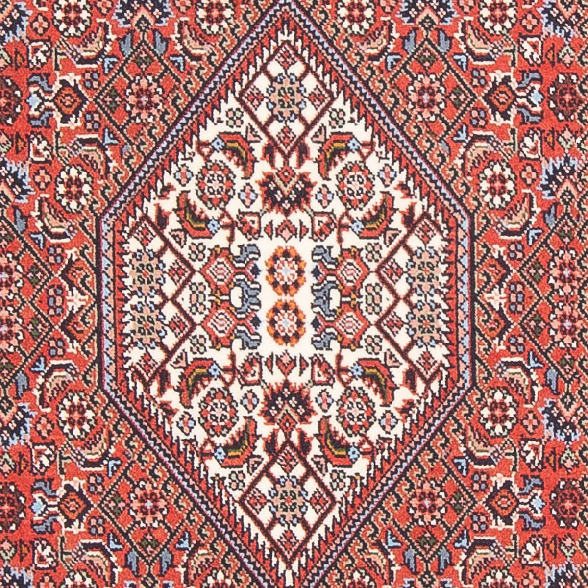 Tapis persan - Bidjar - 145 x 84 cm - rouge