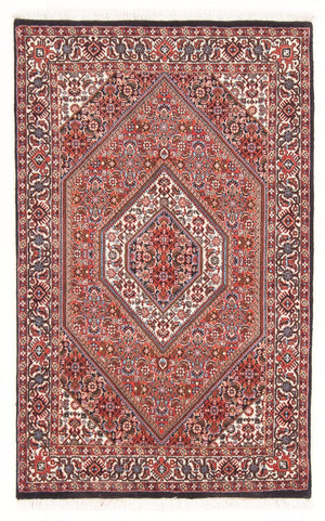 Tapis persan - Bidjar - 134 x 88 cm - rouge