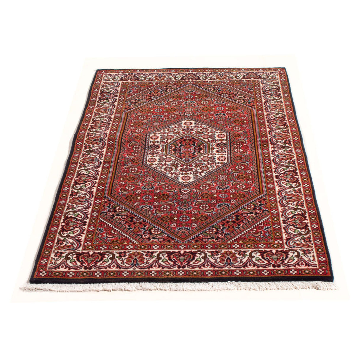 Tapis persan - Bidjar - 144 x 82 cm - rouge