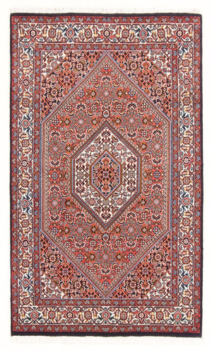 Tapis persan - Bidjar - 131 x 83 cm - rouge