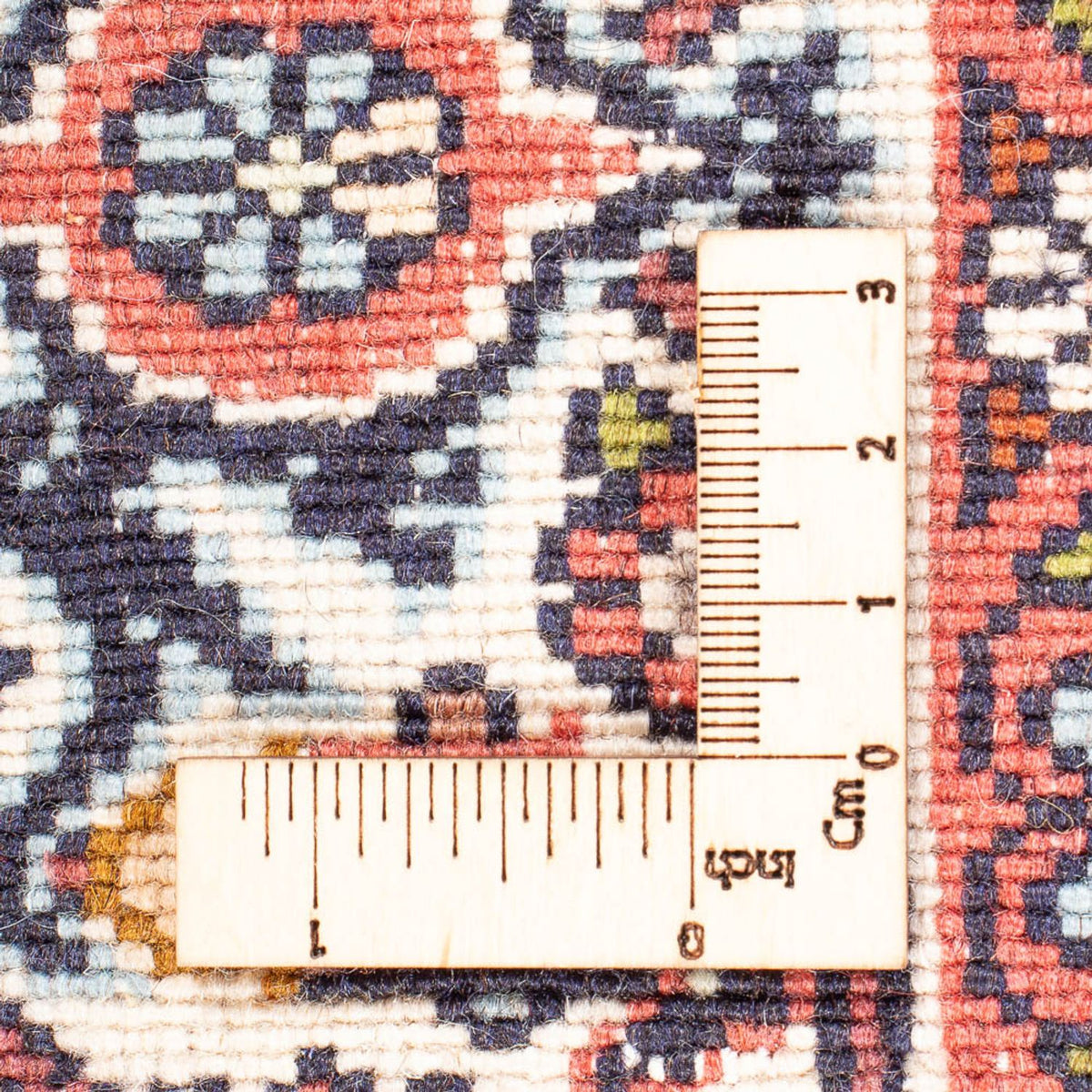 Tapis persan - Bidjar - 131 x 83 cm - rouge