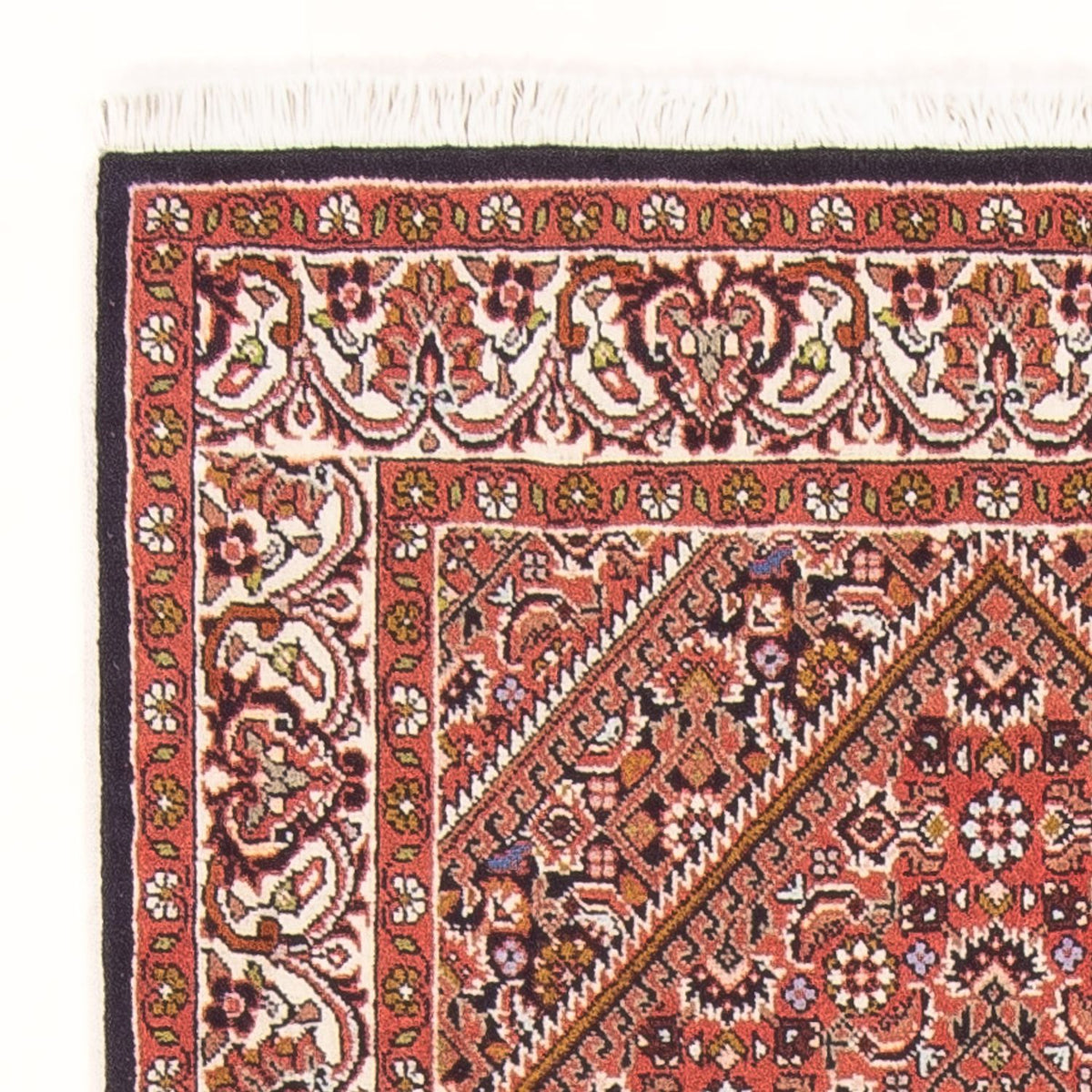 Tapis persan - Bidjar - 140 x 83 cm - rouge