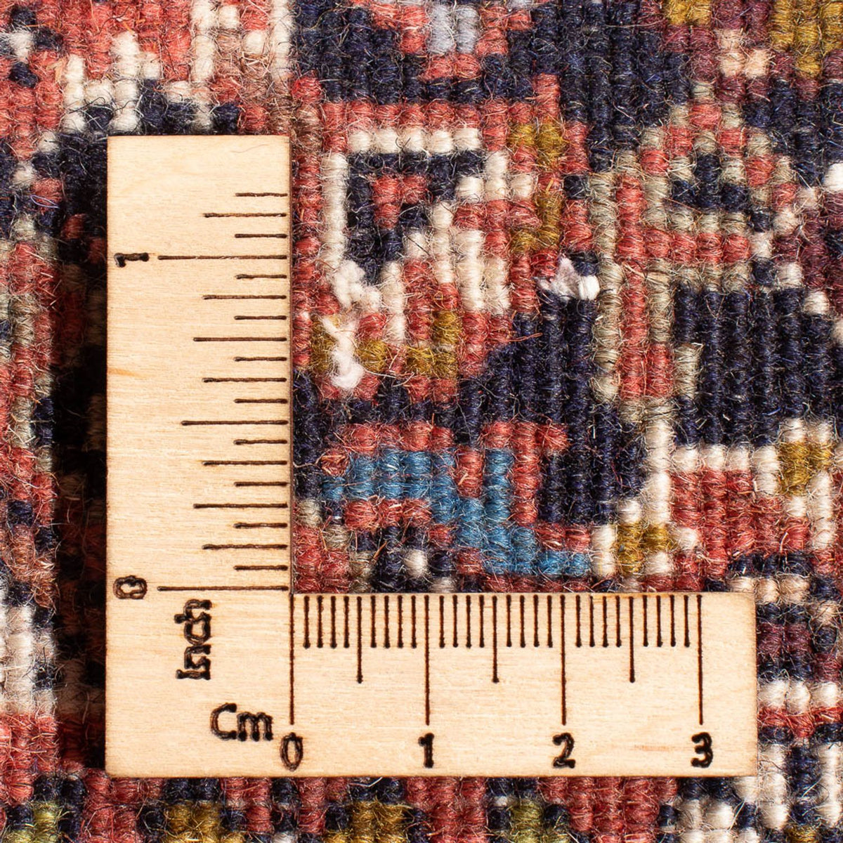 Tapis persan - Bidjar - 140 x 83 cm - rouge