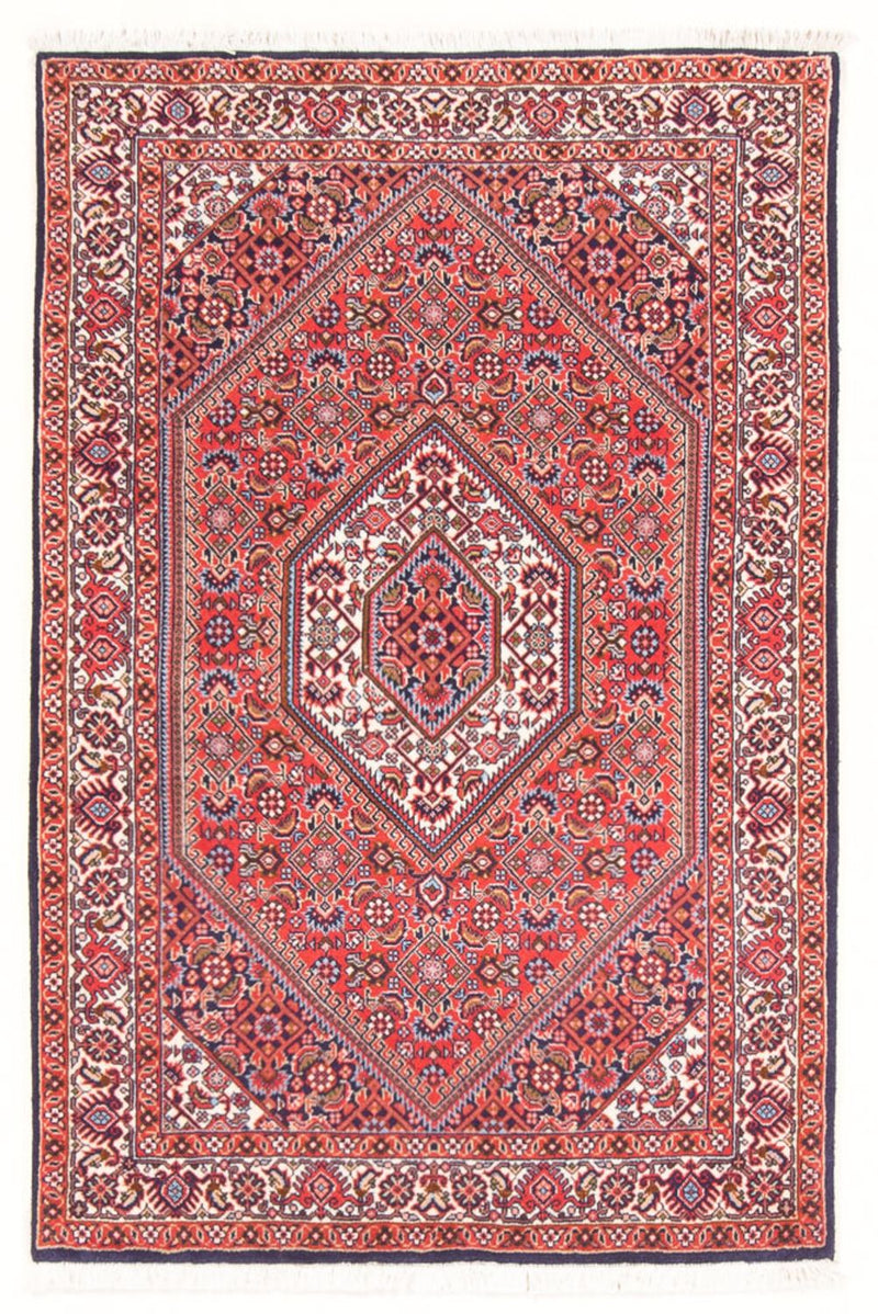 Tapis persan - Bidjar - 130 x 86 cm - rouge