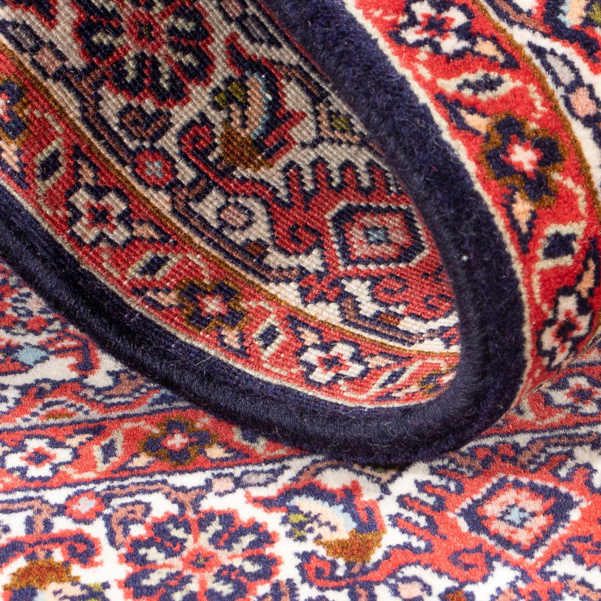 Tapis persan - Bidjar - 130 x 86 cm - rouge