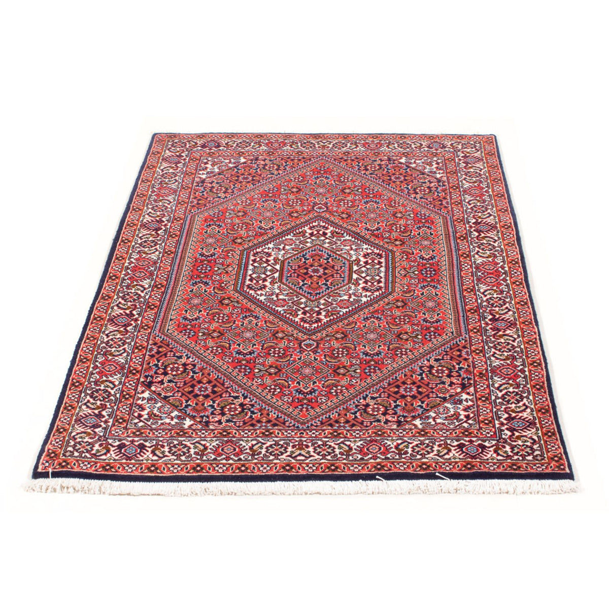 Tapis persan - Bidjar - 130 x 86 cm - rouge