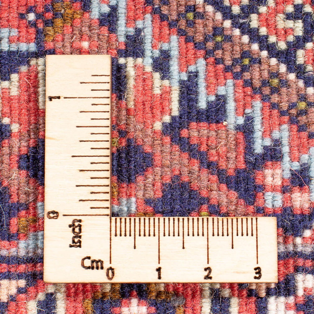 Tapis persan - Bidjar - 130 x 86 cm - rouge