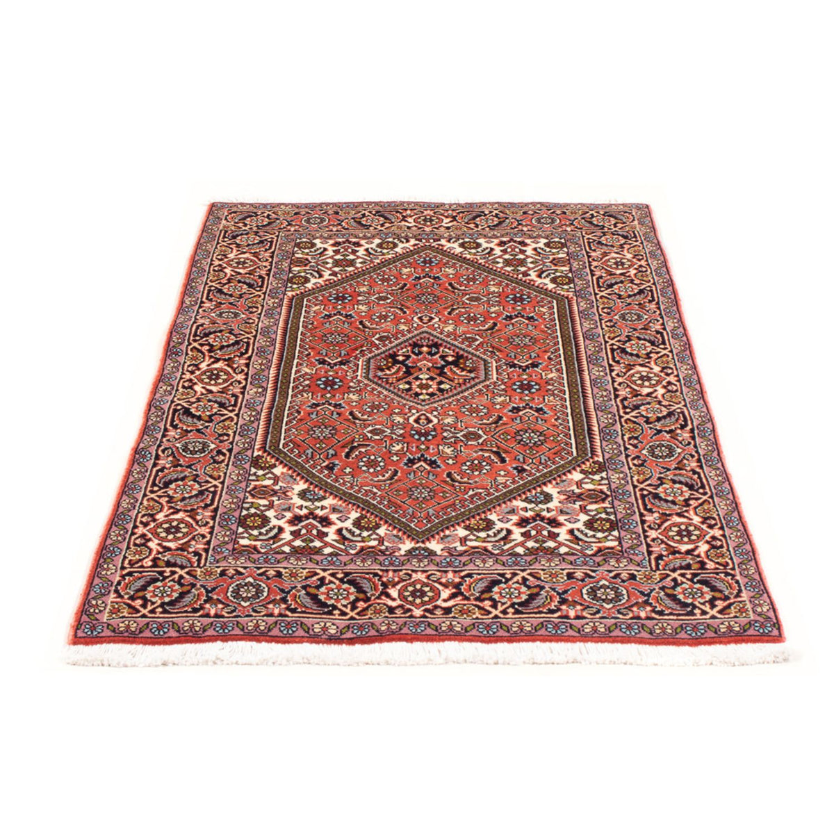 Tapis persan - Bidjar - 140 x 80 cm - rouge