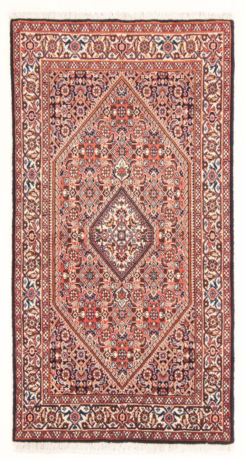 Tapis persan - Bidjar - 140 x 84 cm - rouge