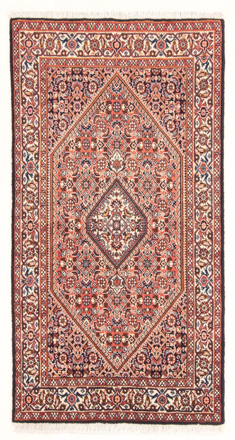 Tapis persan - Bidjar - 140 x 84 cm - rouge