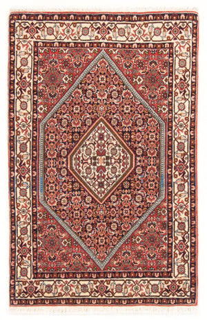 Tapis persan - Bidjar - 127 x 82 cm - rouge