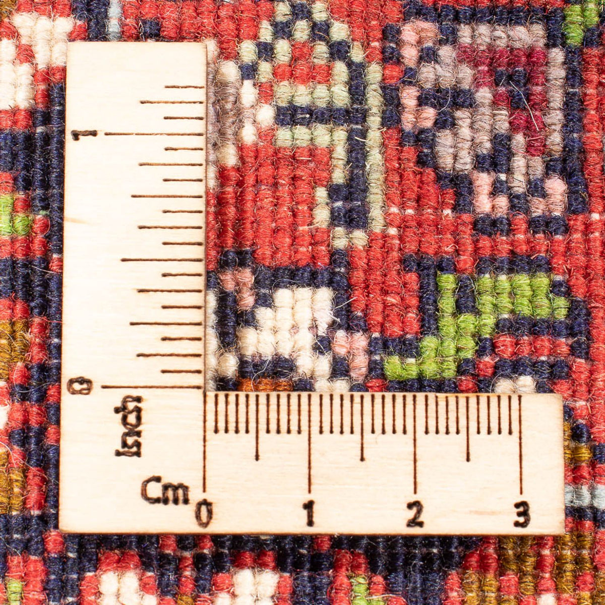 Tapis persan - Bidjar - 127 x 82 cm - rouge