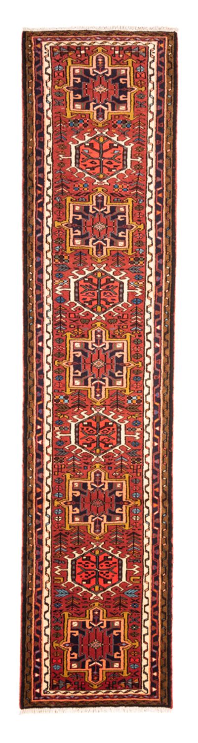 Tapis de couloir Tapis persan - Nomadic - 285 x 65 cm - rouge