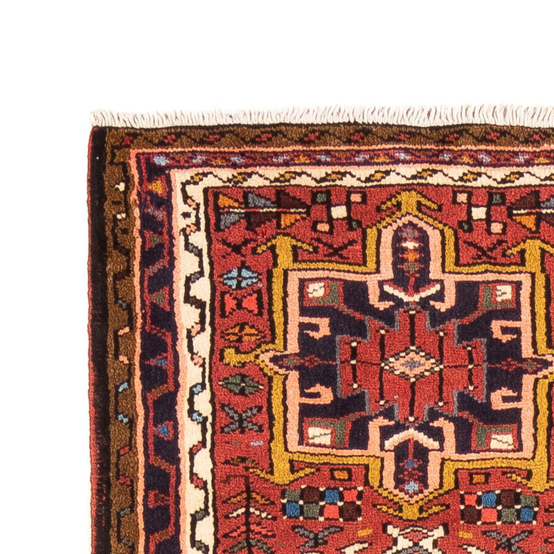 Tapis de couloir Tapis persan - Nomadic - 285 x 65 cm - rouge