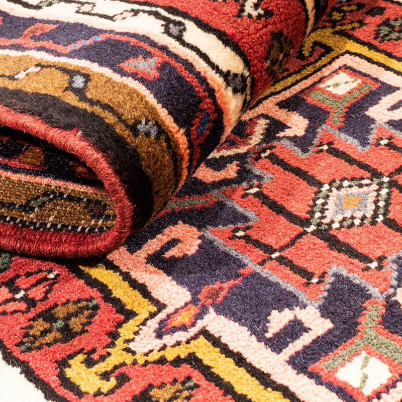 Tapis de couloir Tapis persan - Nomadic - 285 x 65 cm - rouge