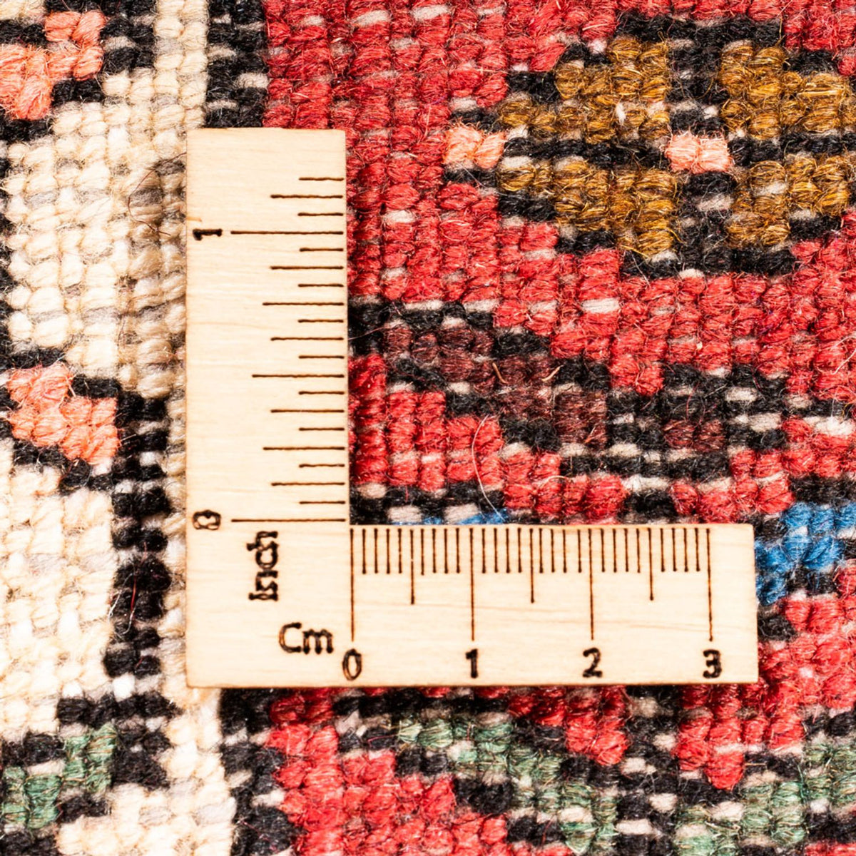 Tapis de couloir Tapis persan - Nomadic - 285 x 65 cm - rouge