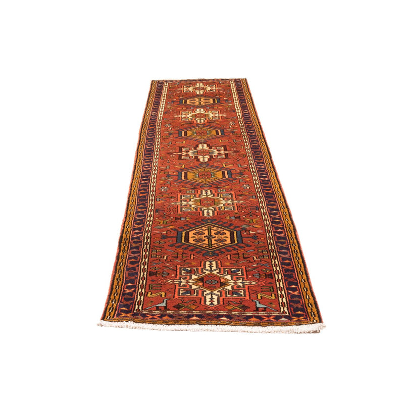 Tapis de couloir Tapis persan - Nomadic - 296 x 72 cm - rouge