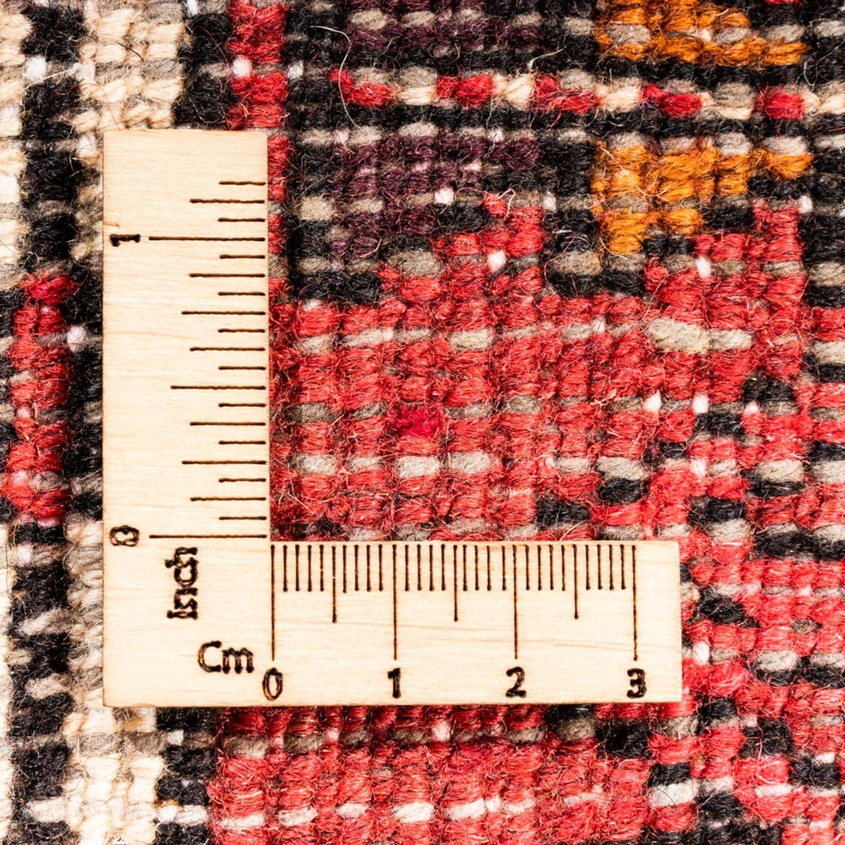 Tapis de couloir Tapis persan - Nomadic - 296 x 72 cm - rouge