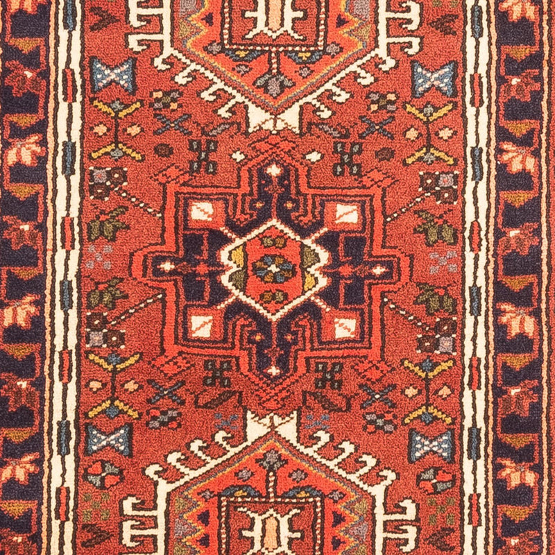 Tapis de couloir Tapis persan - Nomadic - 285 x 69 cm - rouge