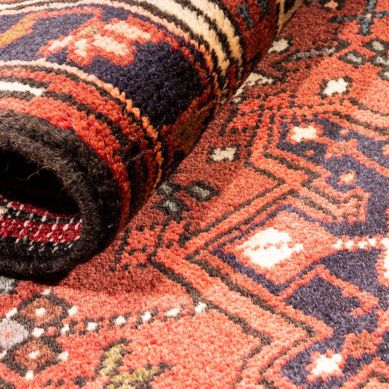 Tapis de couloir Tapis persan - Nomadic - 285 x 69 cm - rouge