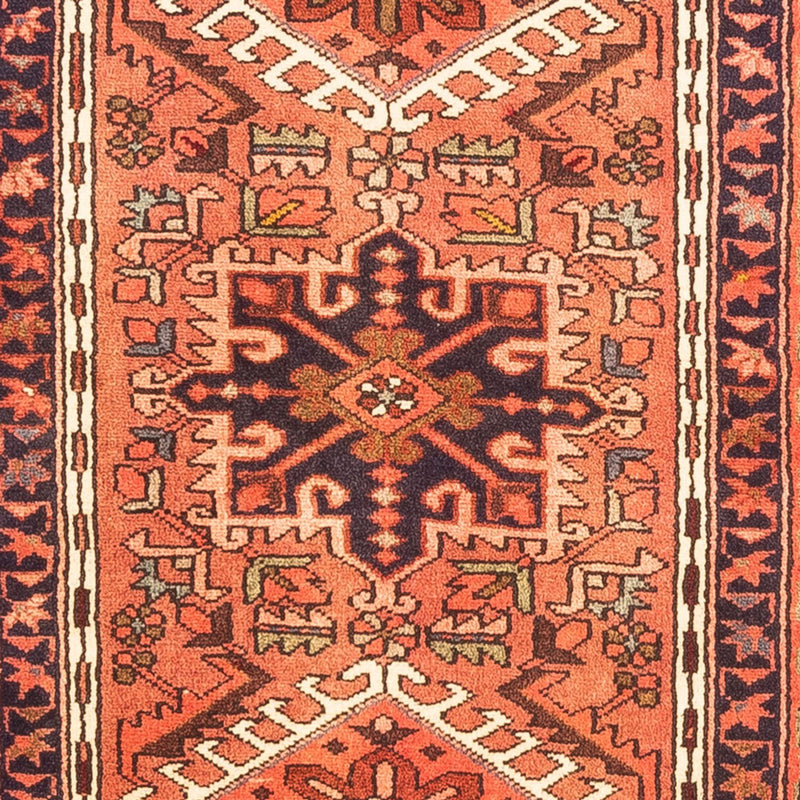 Tapis de couloir Tapis persan - Nomadic - 290 x 69 cm - rouge