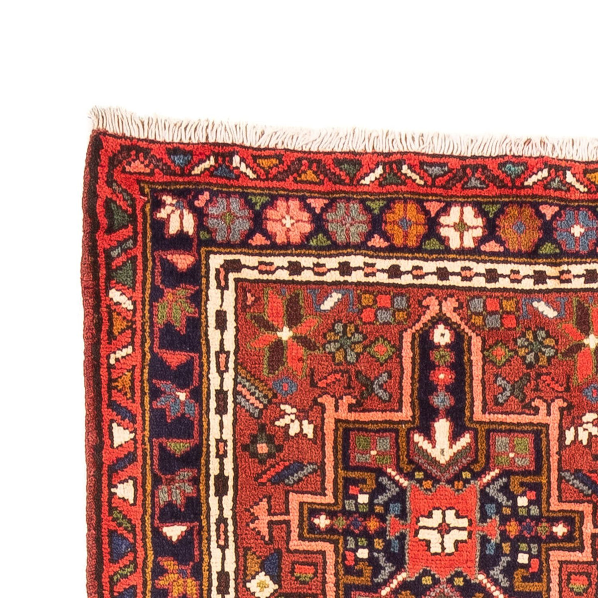 Tapis de couloir Tapis persan - Nomadic - 290 x 70 cm - rouge