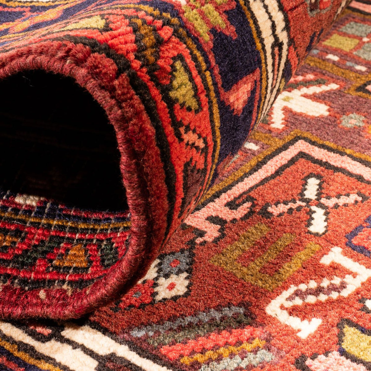 Tapis de couloir Tapis persan - Nomadic - 290 x 70 cm - rouge