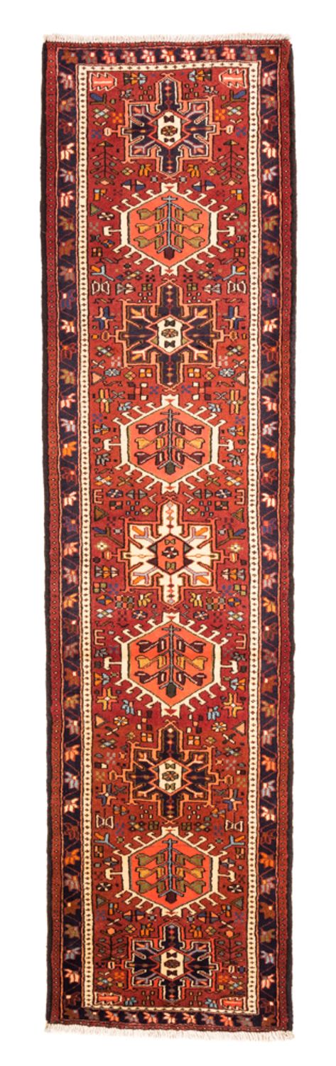 Tapis de couloir Tapis persan - Nomadic - 285 x 77 cm - rouge