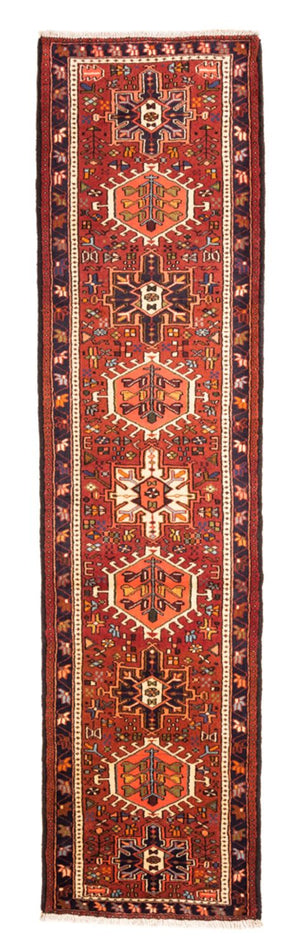 Tapis de couloir Tapis persan - Nomadic - 285 x 77 cm - rouge
